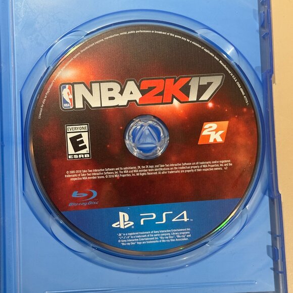 GREAT DEAL! Barely used NBA 2K17 for PS4 - Playstation game disc! - Picture 2 of 3